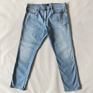 GAP Mens Light Wash Slim Fit Soft Wear Denim Jeans Size 38x32